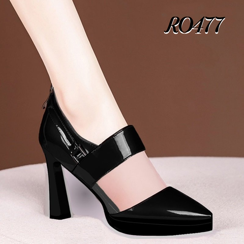  GIÀY BOOT CAO GÓT RO477 