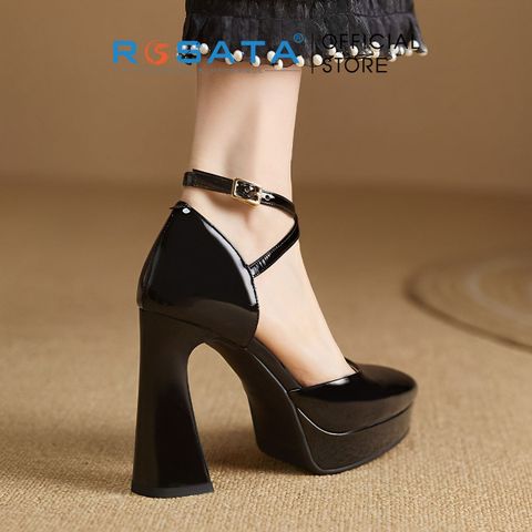  GIÀY CAO GÓT THỜI TRANG RO493 