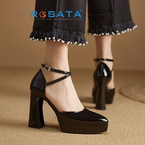  GIÀY CAO GÓT THỜI TRANG RO493 