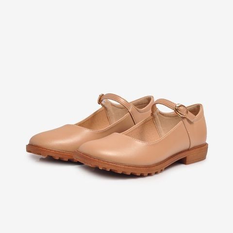  Giày Búp Bê Nữ SBW006488KED (Kem Đậm)* 