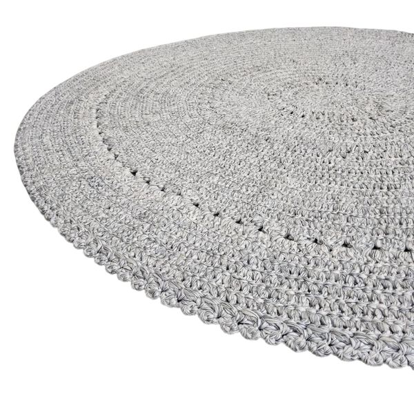  Thảm Móc Len Hình Tròn – Kích Thước Nhỏ 