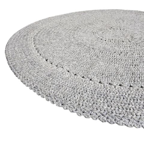  Thảm Móc Len Hình Tròn – Kích Thước Nhỏ 