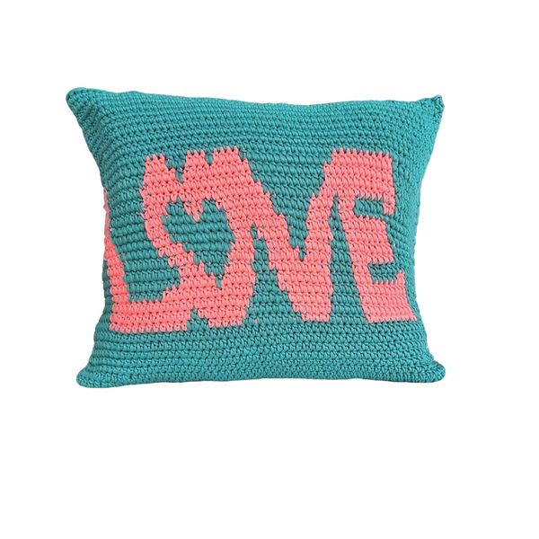  Gối Trang Trí Móc Len 