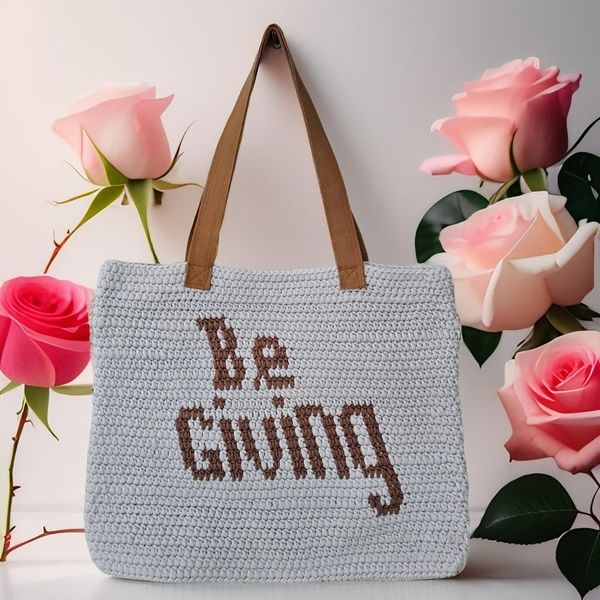  Túi xách móc len Be Giving 