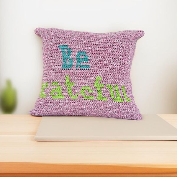  Gối Trang Trí Móc Len 