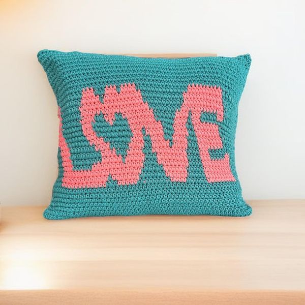  Gối Trang Trí Móc Len 