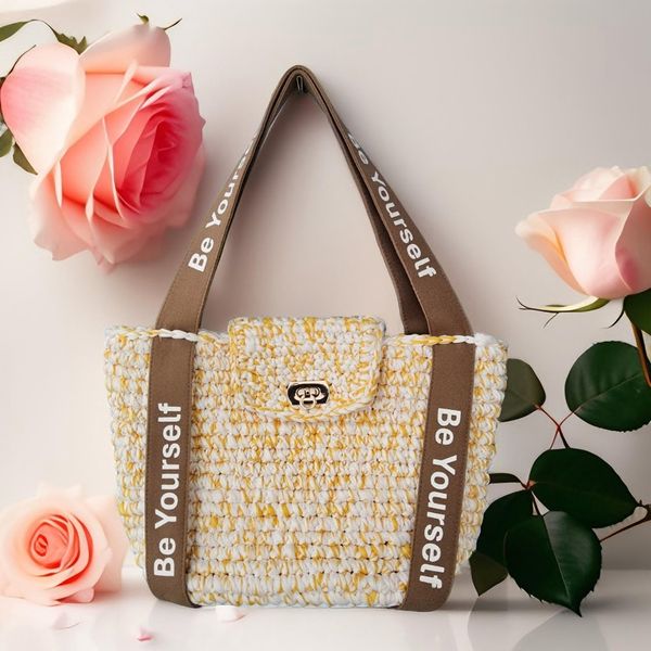  Túi xách móc len Be Yourself 