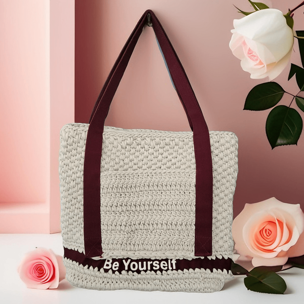  Túi xách móc len Be Yourself 