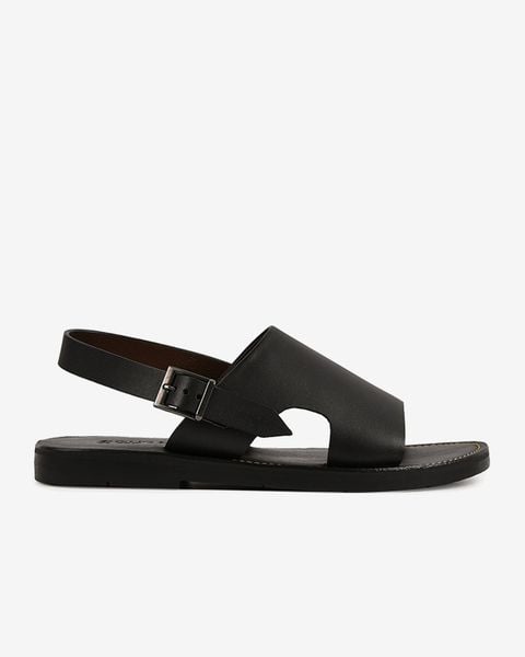  GIÀY SANDAL NAM BẢN NGANG KHOÁ KIM LOẠI 