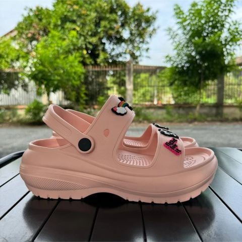  DÉP CLOG GOYA LUNA ĐẾ CAO 7CM [Không Tặng Sticker Charm] 