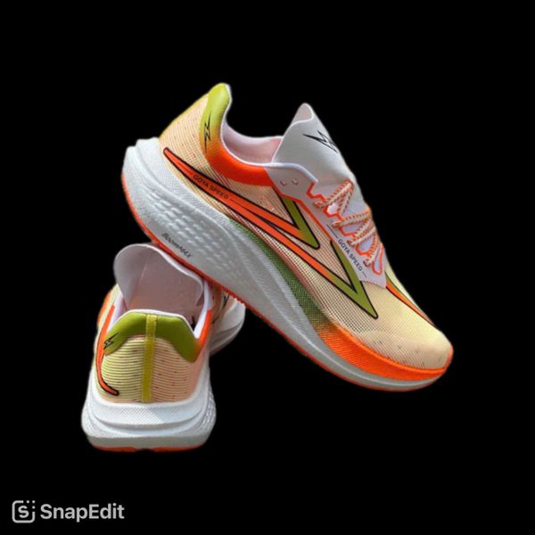  Giày Chạy Bộ GOYA SPEED Kết Hợp Tấm Carbon Màu Cam 