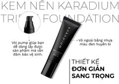 Kem nền tuýp Karadium Triple Foundation SPF30 PA+++
