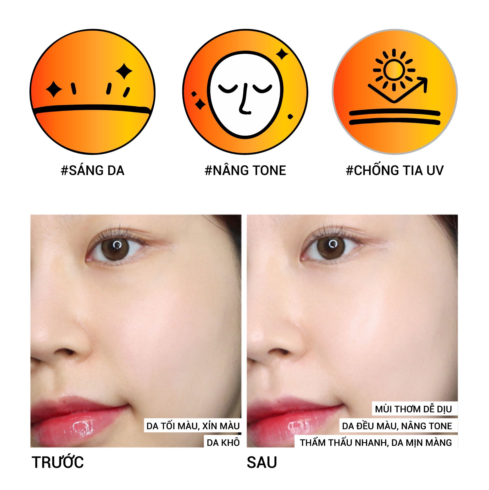 Kem chống nắng Karadium Sun Snail Repair Cream SPF50+ PA+++ bảo vệ da toàn diện