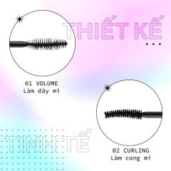 Chuốt mi Karadium On the Top Fiber Mascara 10ml giúp mi dày và cong tự nhiên