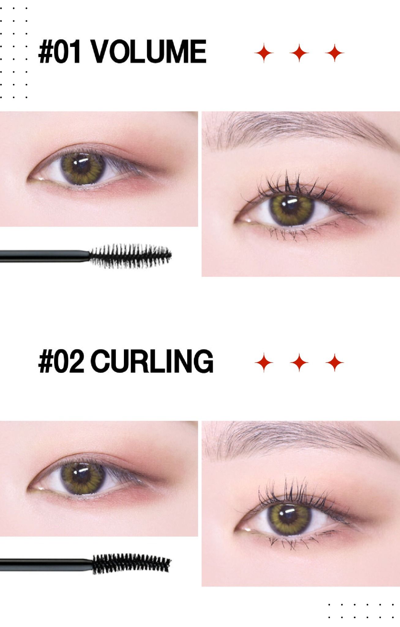 Chuốt mi Karadium On the Top Fiber Mascara 10ml giúp mi dày và cong tự nhiên