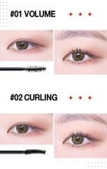 Chuốt mi Karadium On the Top Fiber Mascara 10ml giúp mi dày và cong tự nhiên