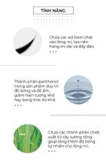 Chuốt mi Karadium On the Top Fiber Mascara 10ml giúp mi dày và cong tự nhiên