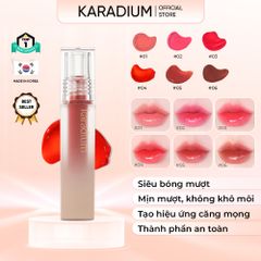 Son Kem Bóng Karadium Glassy Fitting Tint Dưỡng Ẩm Môi