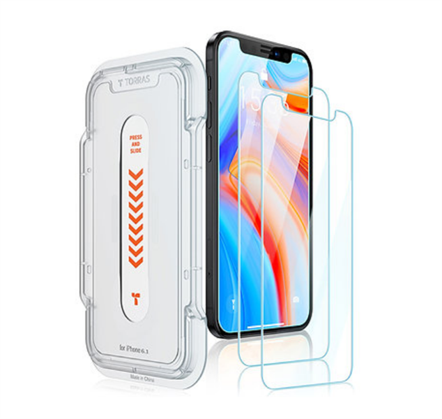 Kính cường lực TORRAS Borderless cho iPhone (Hỗ trợ dán miễn phí trực tiếp tại shop)