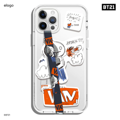 Dây đeo elago|BT21 Phone Strap kèm stickers cho smartphone