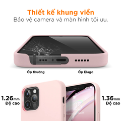 Ốp lưng elago Silicone cho iPhone 12 Series