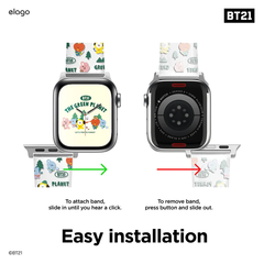 Dây đeo elago|BT21 The Green Planet Strap cho Apple Watch Series