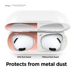 Miếng dán chống bụi elago Dust Guard cho AirPods 3 (2 set)