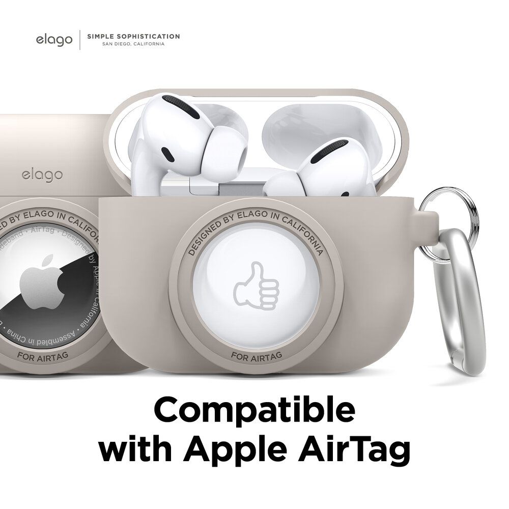 Vỏ bảo vệ elago Snapshot cho AirTag & AirPods 3