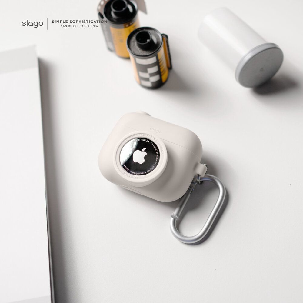 Vỏ bảo vệ elago Snapshot cho AirTag & AirPods 3