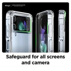 Ốp lưng elago Hybrid Clear cho Samsung Galaxy Z Flip 3