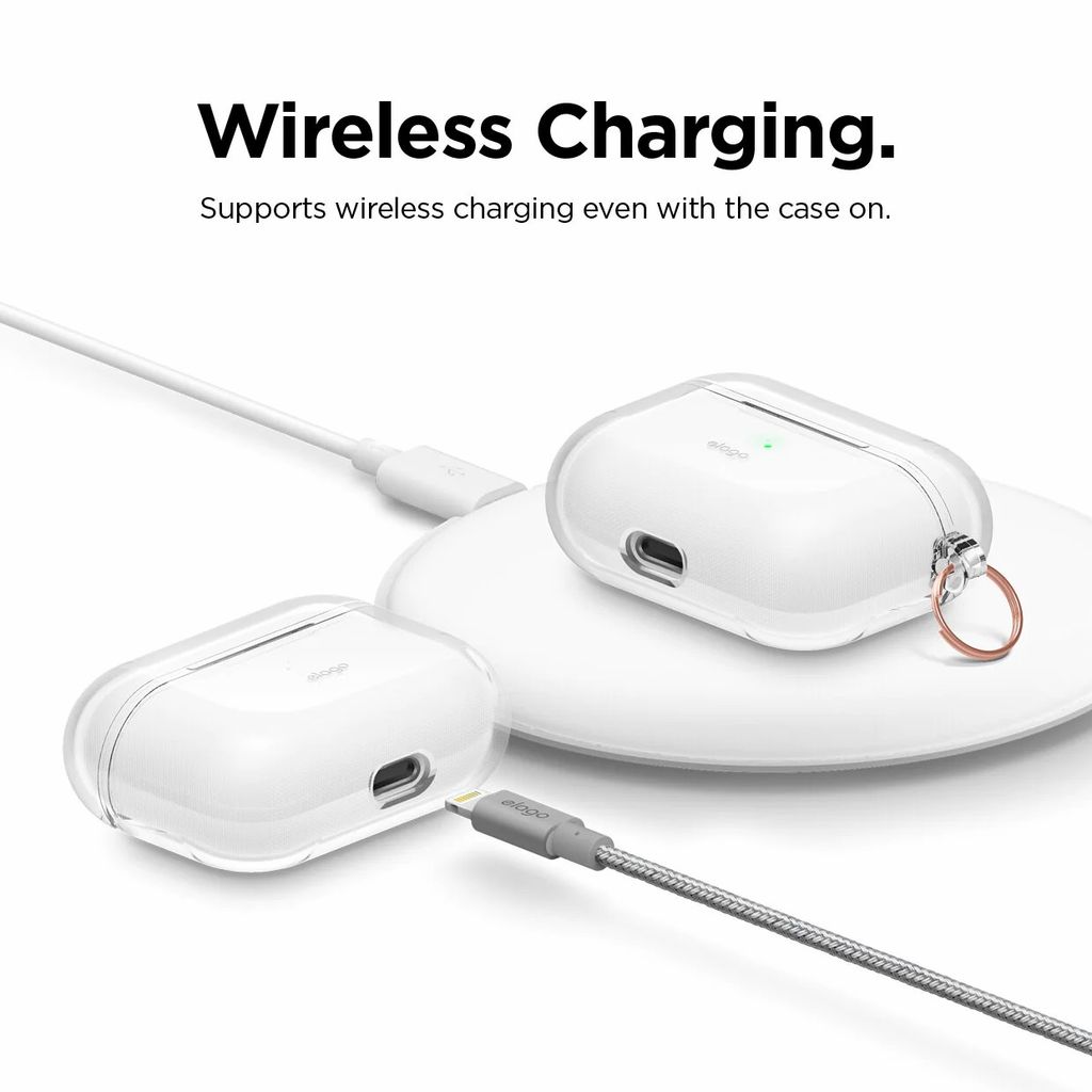 Vỏ bảo vệ elago Clear Hang cho AirPods Pro