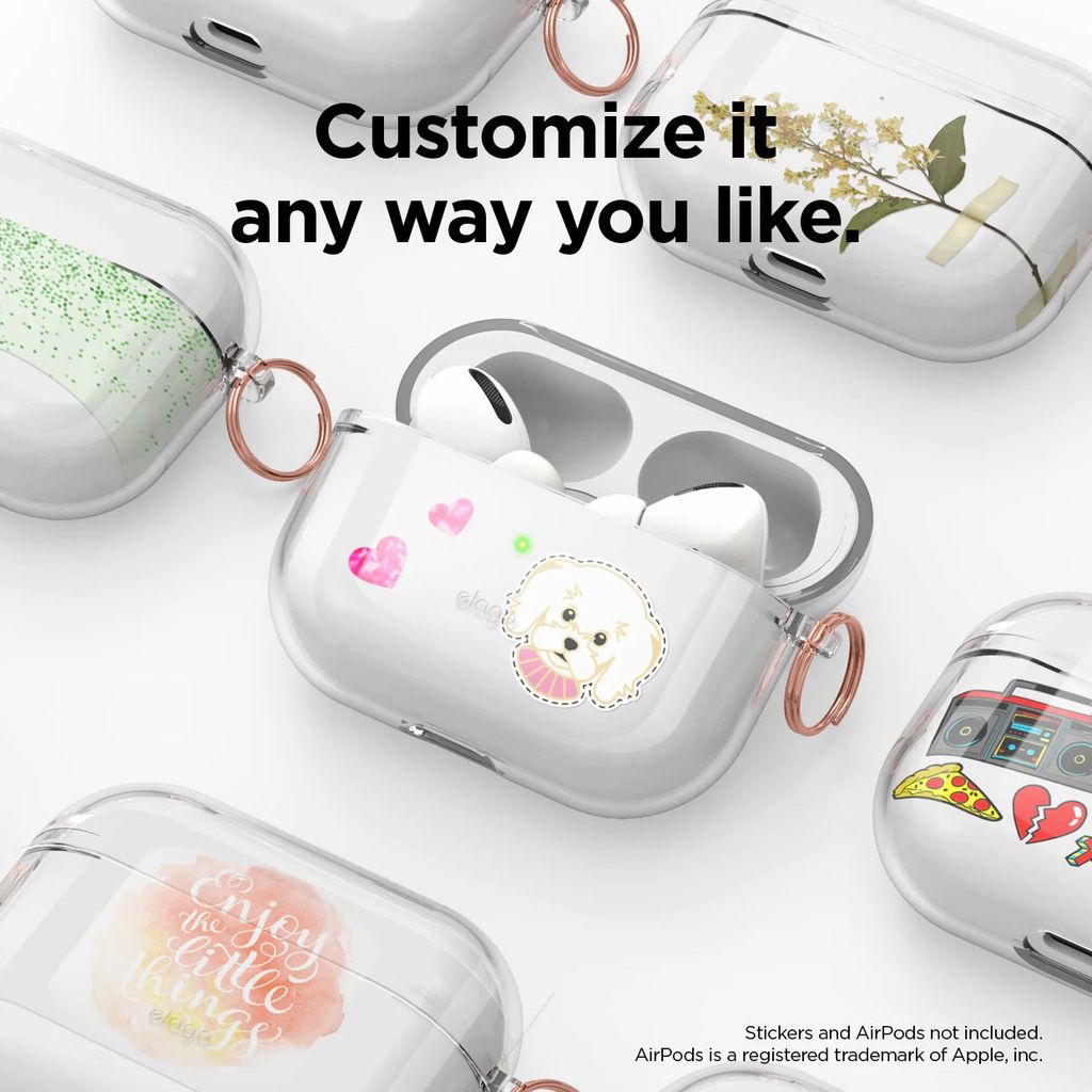 Vỏ bảo vệ elago Clear Hang cho AirPods Pro