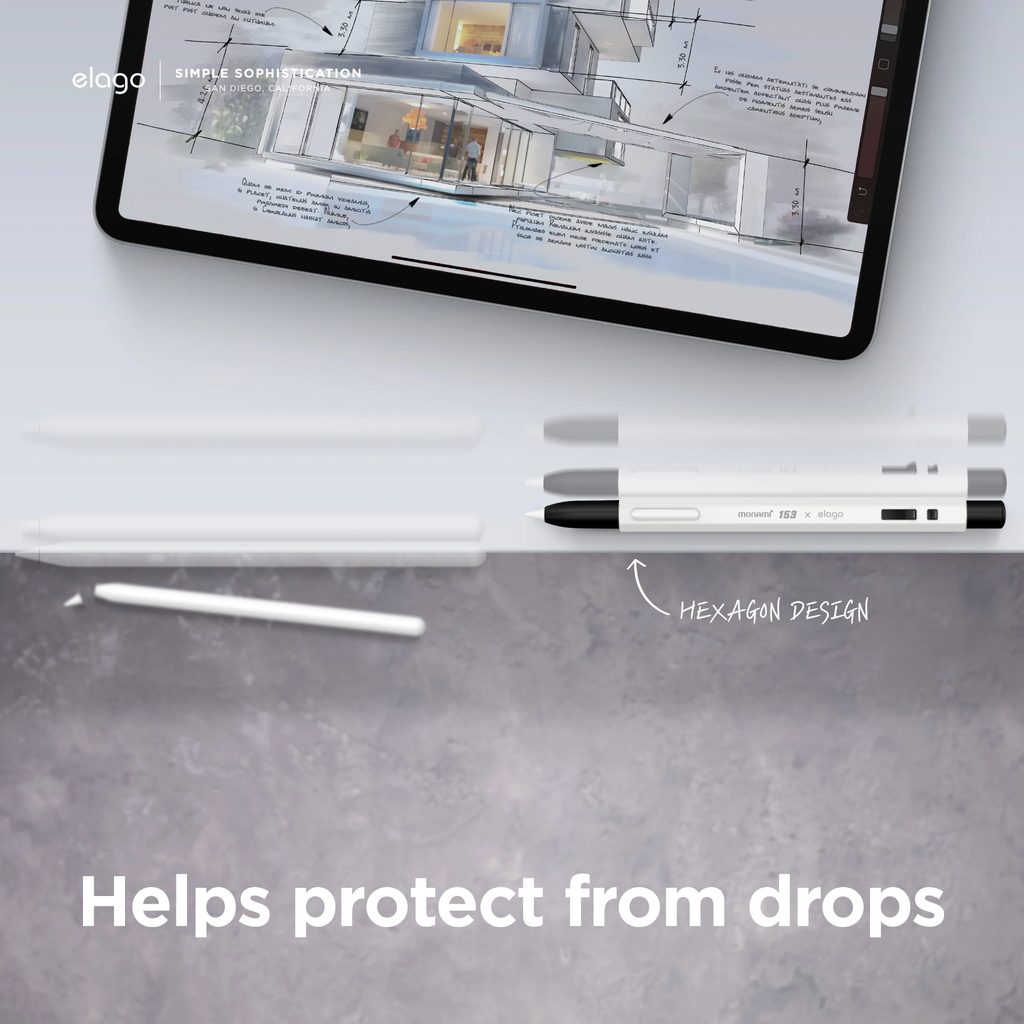 Vỏ bảo vệ elago x MONAMI Silicone cho Apple Pencil 2