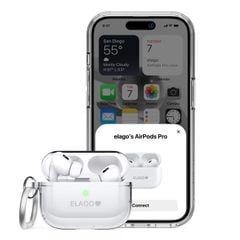 Vỏ bảo vệ elago Clear Hang cho AirPods Pro 2