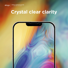 Kính cường lực elago Tempered Glass+ Screen Protector cho iPhone (Hỗ trợ dán miễn phí trực tiếp tại shop)