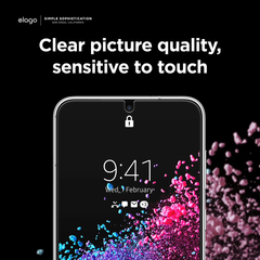 Kính cường lực elago Tempered Glass+ Screen Protector cho Samsung Galaxy (Hỗ trợ dán miễn phí trực tiếp tại shop)