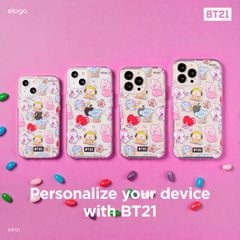 Ốp lưng elago|BT21 Jelly Candy cho iPhone 13 Series