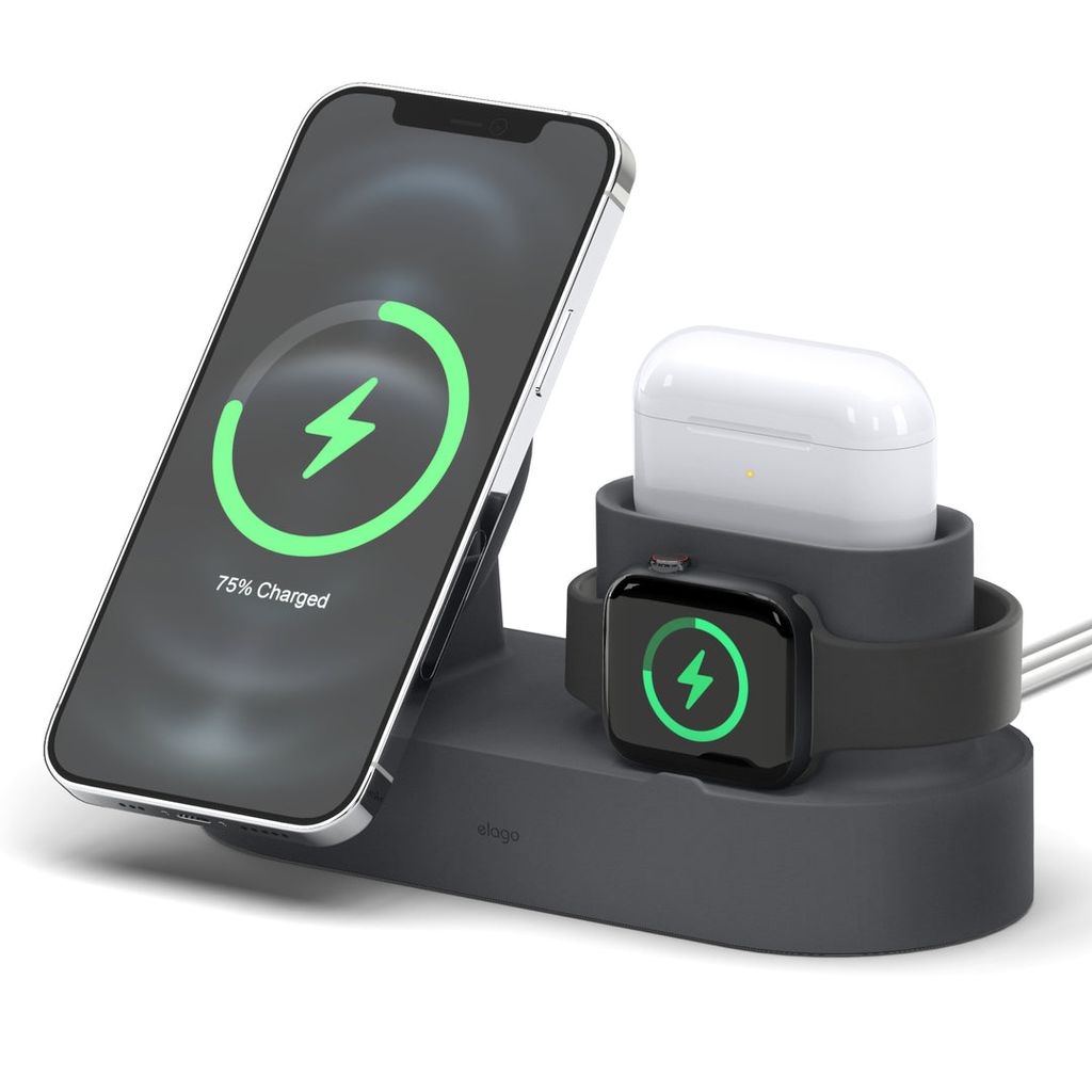 Ốp đế sạc elago MagSafe Trio 2 Wireless Charging Station