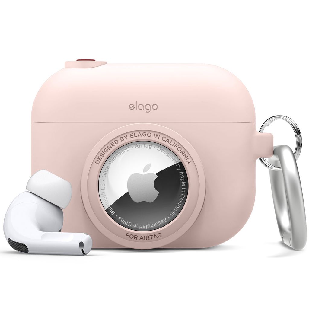 Vỏ bảo vệ elago Snapshot cho AirTag & AirPods Pro