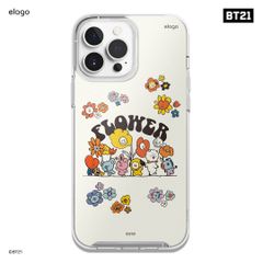 Ốp lưng elago|BT21 Flower cho iPhone 13 Series