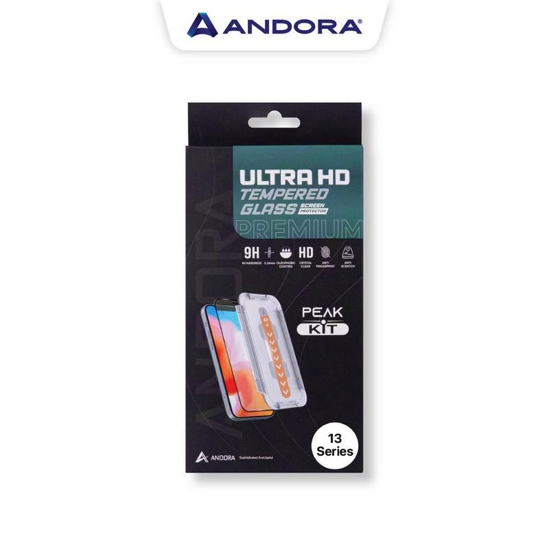 Kính cường lực ANDORA Peak-kit cho iPhone (Hỗ trợ dán miễn phí trực tiếp tại shop)