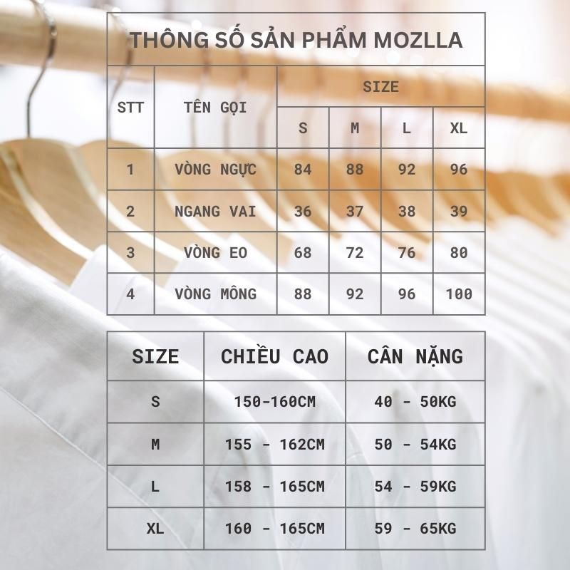  Áo sơ mi nữ thiết kế MOZLLA vải tơ mềm MLA 0323 