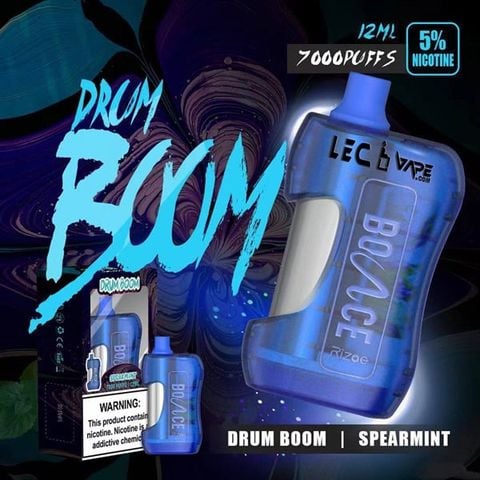  Bounce DRUM BOOM - 7000 puffs - 12ml - 5% (50mg) - 500mAh - Type C 