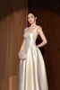 Đầm tiệc lệch vai
