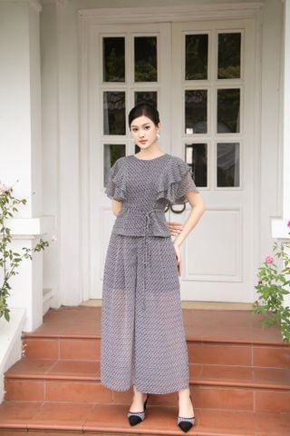 Quần váy voan tơ gân