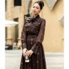 Chic Sheer Bow Blouse
