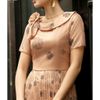Peach Blossom Pleats