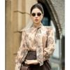 Elegant Tie Blouse