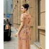 Peach Blossom Pleats