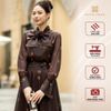 Chic Sheer Bow Blouse